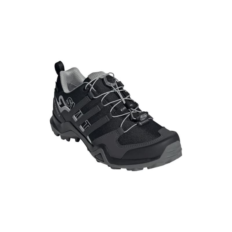 Dámska nízka turistická obuv ADIDAS Terrex Swift R2 GTX core black dgh solid grey purple tint 1