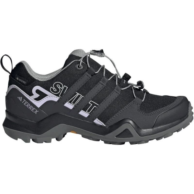 Dámska nízka turistická obuv ADIDAS Terrex Swift R2 GTX core black dgh solid grey purple tint 2