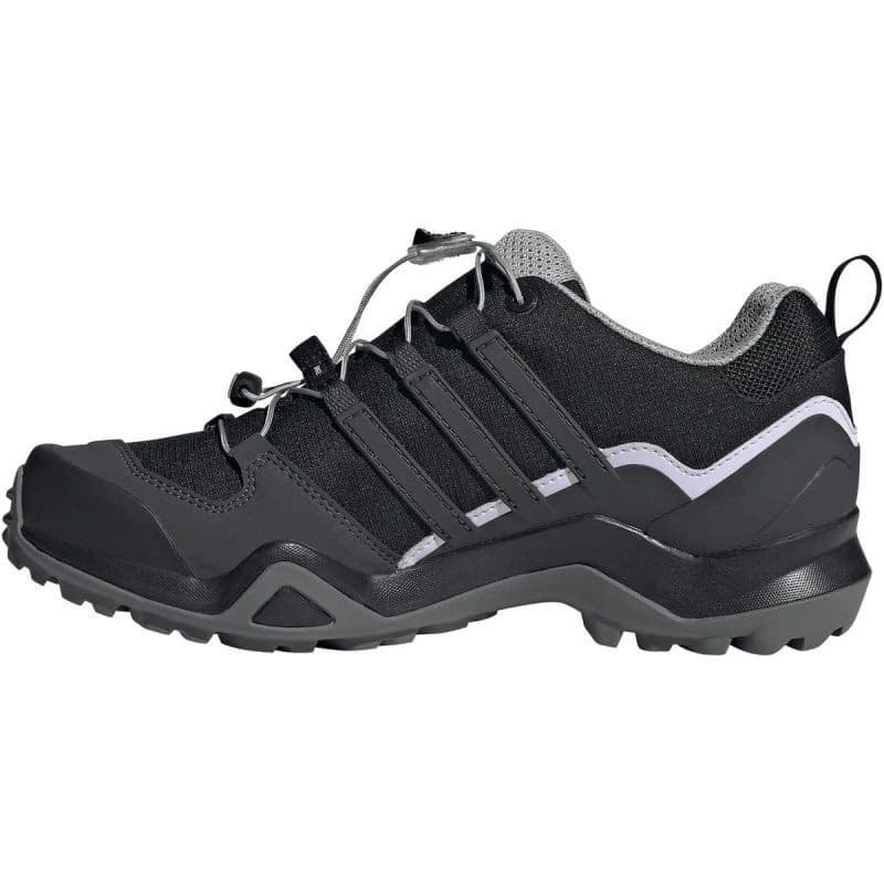 Dámska nízka turistická obuv ADIDAS Terrex Swift R2 GTX core black dgh solid grey purple tint 3