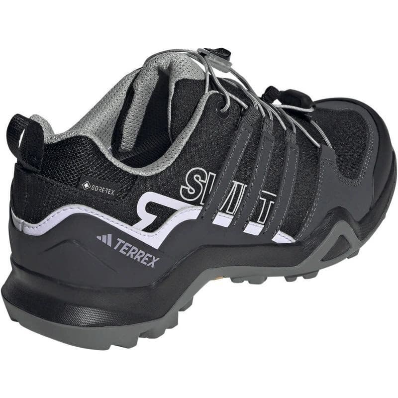 Dámska nízka turistická obuv ADIDAS Terrex Swift R2 GTX core black dgh solid grey purple tint 6