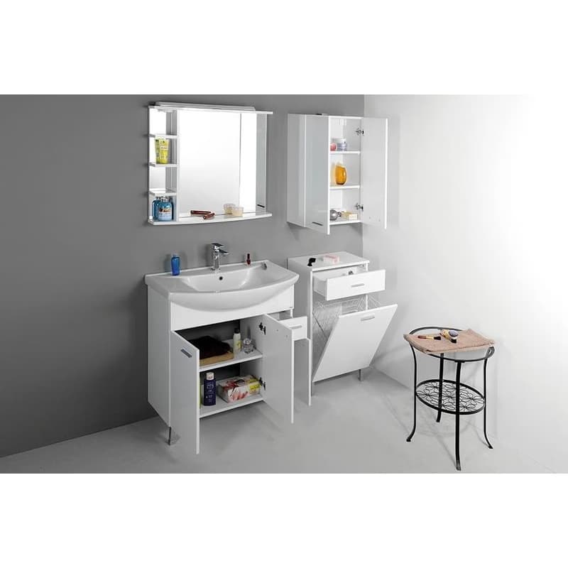 AQUALINE - ZOJA/KERAMIA FRESH skrinka horná 50x76x23cm, biela 51302 5