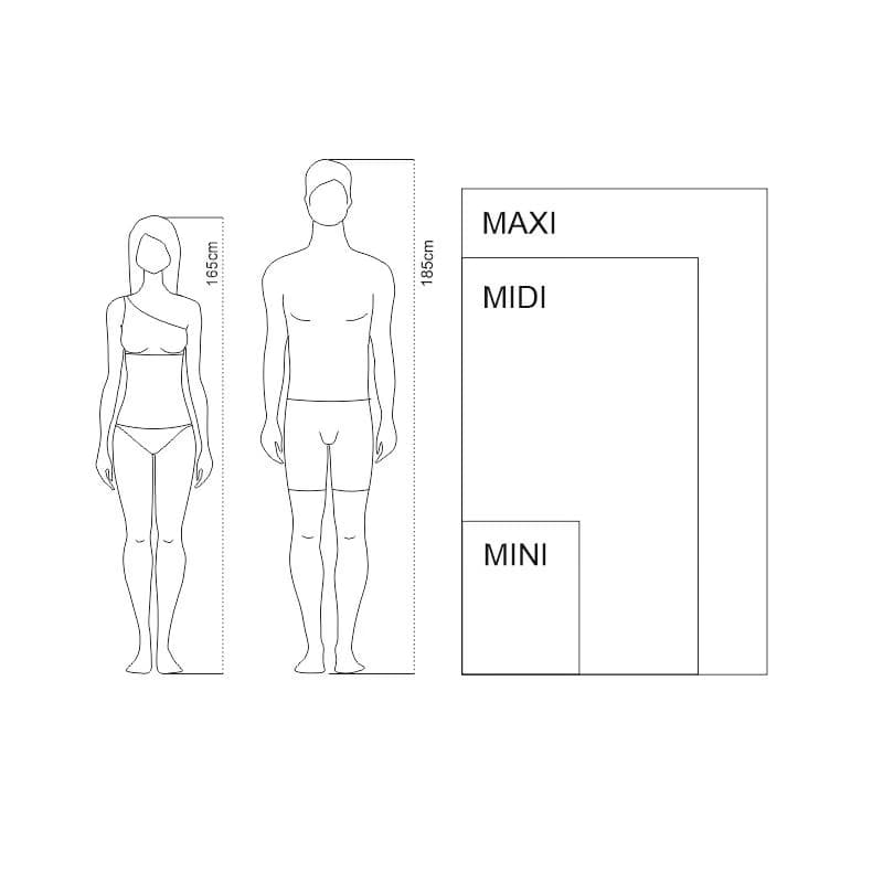 Uterák AUTHORITY Towel MAXI lt. Blue 110 x 175cm 3