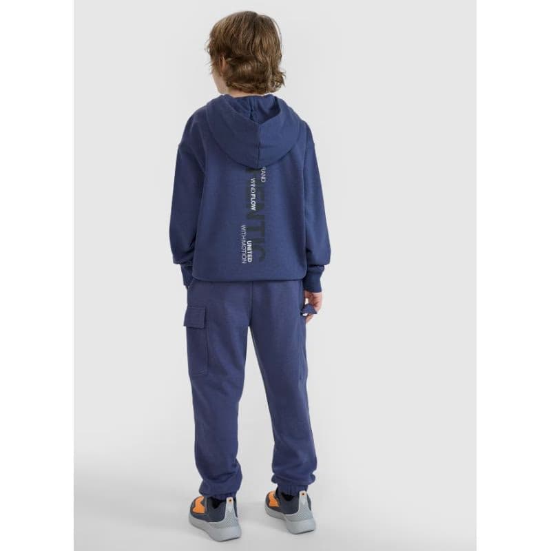 Chlapčenské tepláky 4F JUNIOR TROUSERS CAS M0964-22S-ANTHRACITE 4