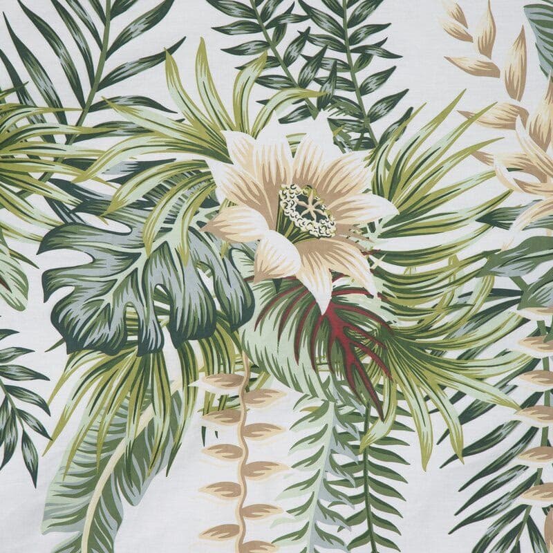 ArtFir Obliečky na dvojlôžko SPRING 30 | biela/zelená 220 x 200 cm 4