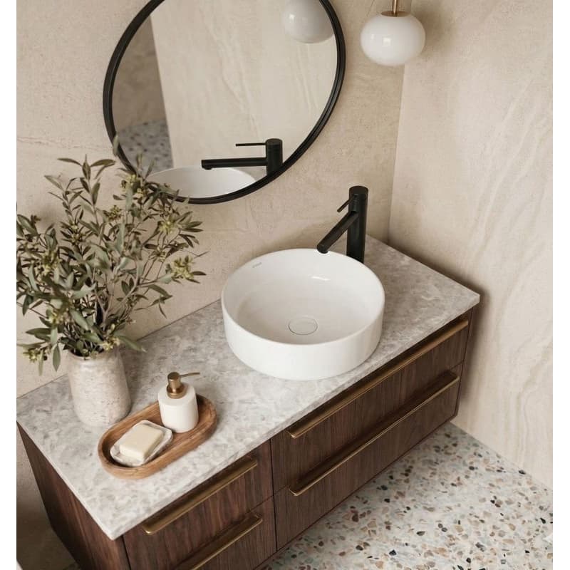 DEANTE - Okrúhle zrkadlo nero, závesné, v ráme - okrúhle ADR_N831 6