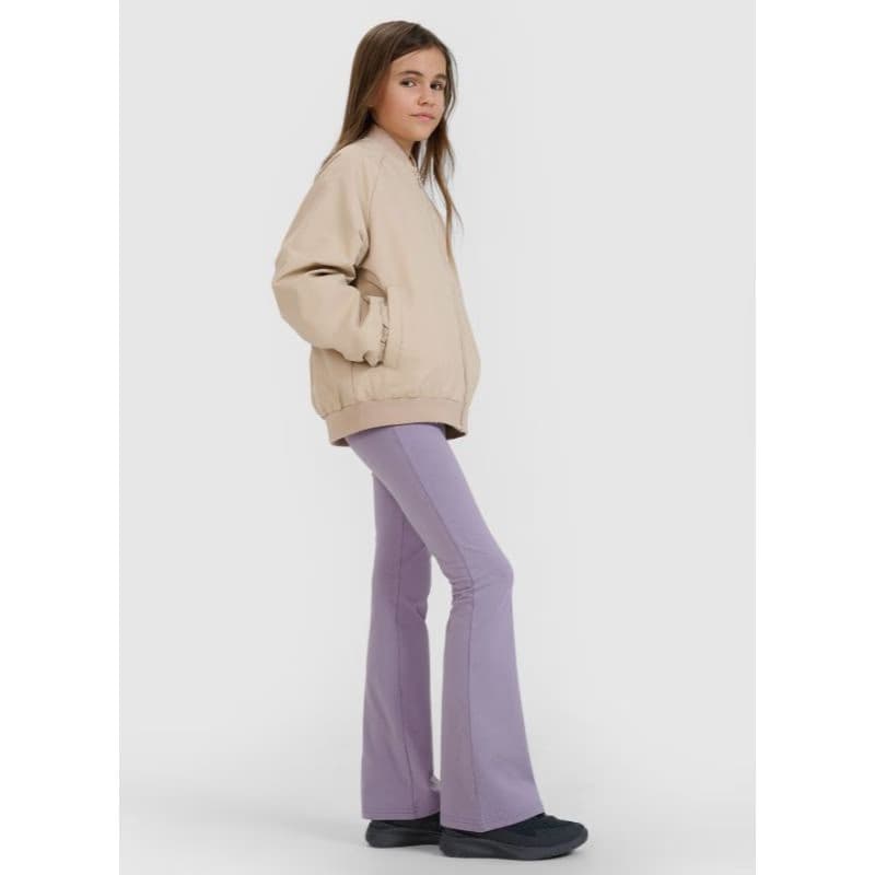 Dievčenská bunda 4F JUNIOR JACKET F184-82S-LIGHT BROWN 3