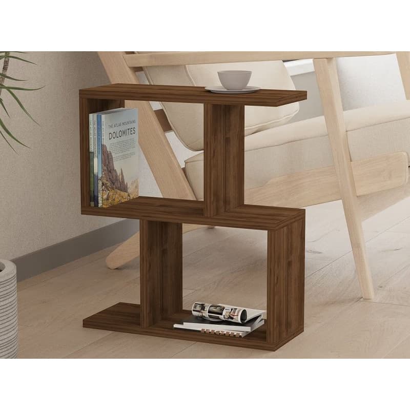 Príručný stolík / Odkladací stolík Zet - Walnut 6