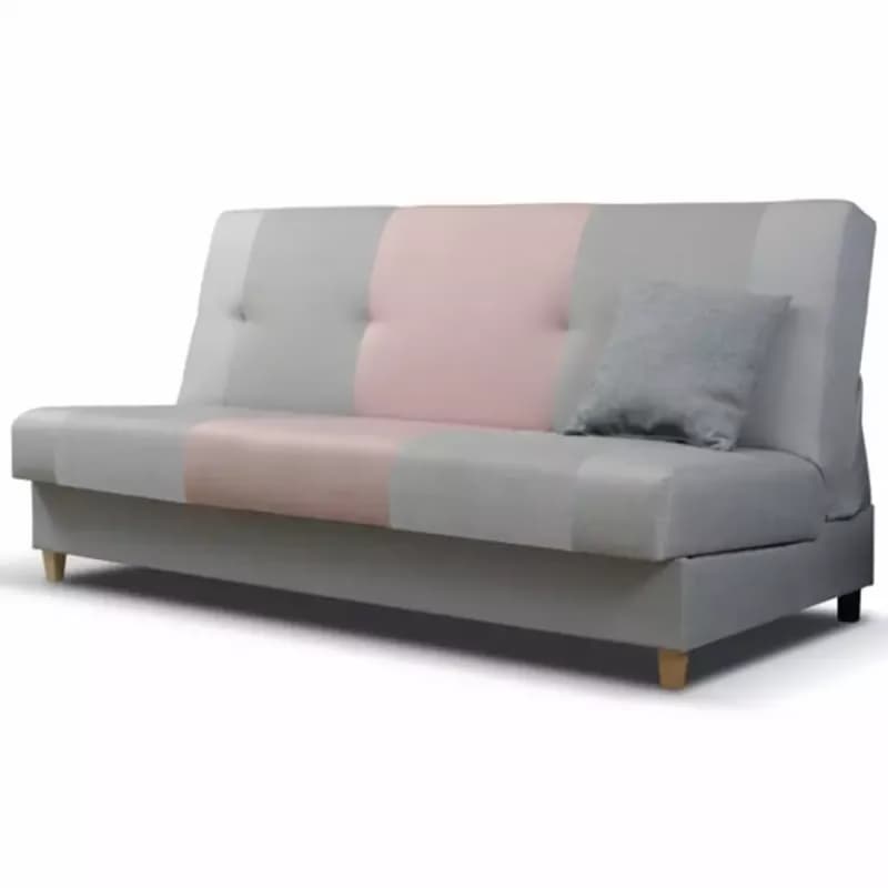 Sedačka Twist ružový 1