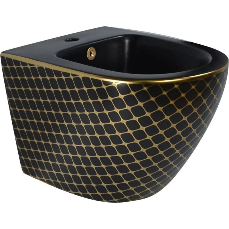 MEXEN - Lena bidet, čierna/zlatá vzor 35224879 1