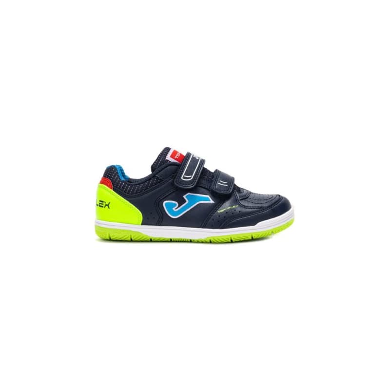 Chlapčenské futbalové kopačky halové JOMA Top Flex 2533 K IC navy blue green 1