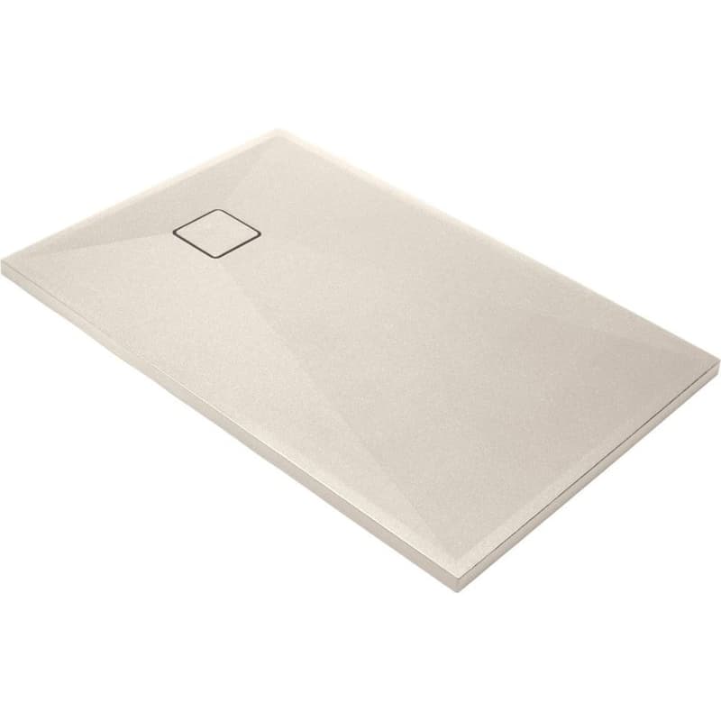 DEANTE - Sprchová vanička Correo z granitu, obdĺžniková, 100x90 cm KQR_545B