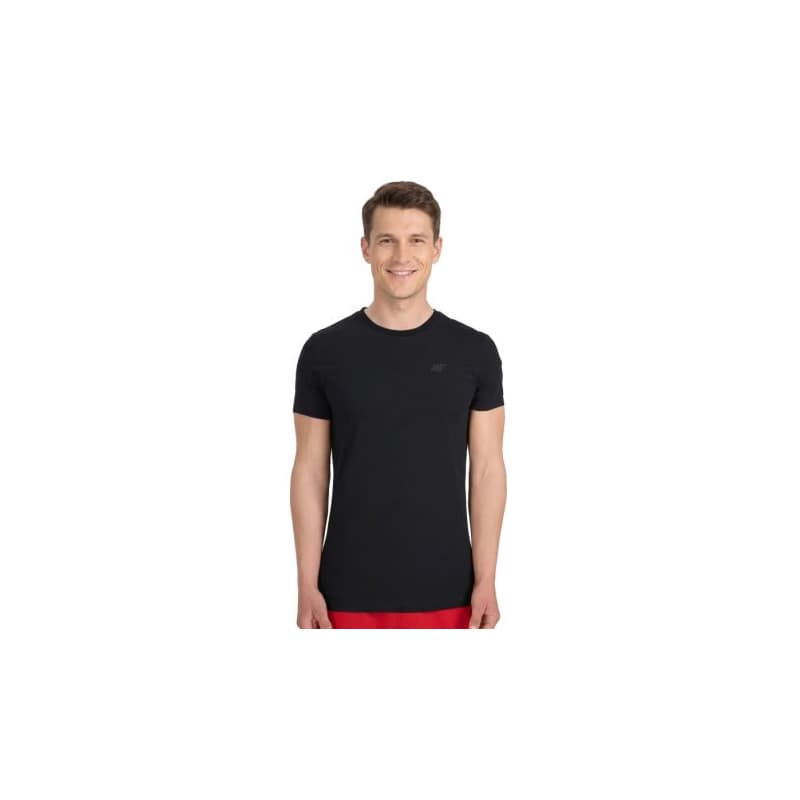 Pánske tričko s krátkym rukávom 4F TSHIRT M3340-20S-DEEP BLACK