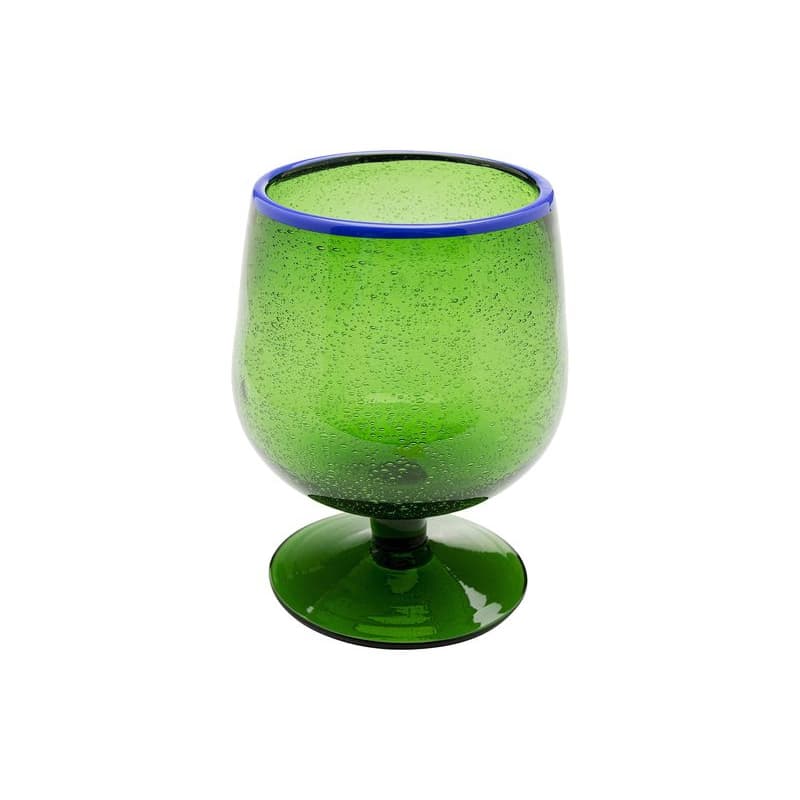 Bubbles pohár na víno zelený 1