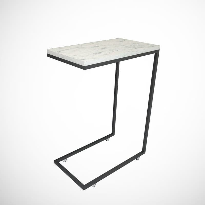 Príručný stolík / Odkladací stolík Callen - White Marble 2