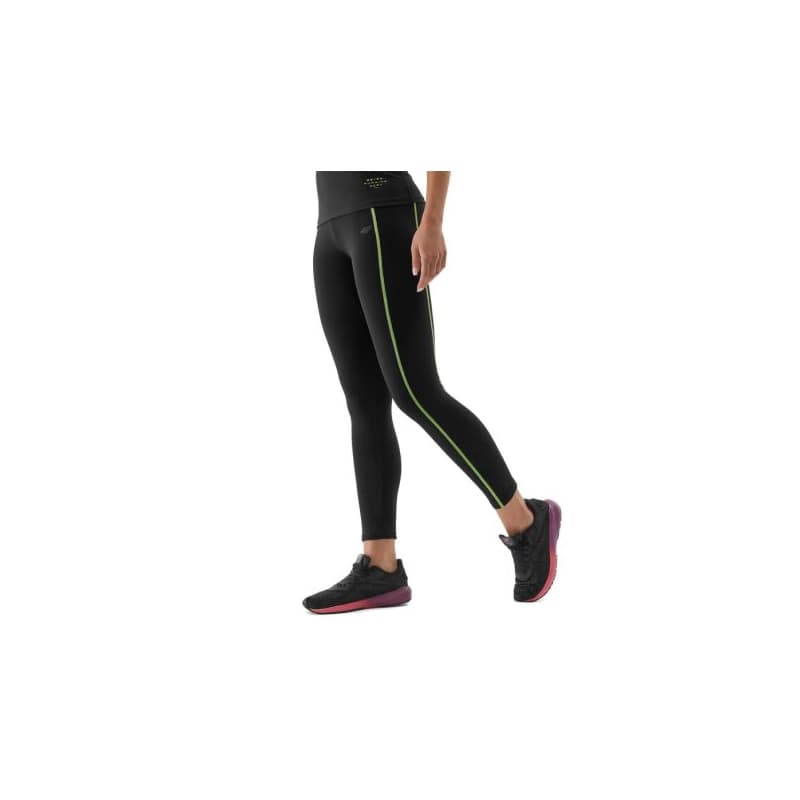 Dámske kompresné legíny 4F TIGHTS FNK-AW23TFTIF134-20S-DEEP BLACK