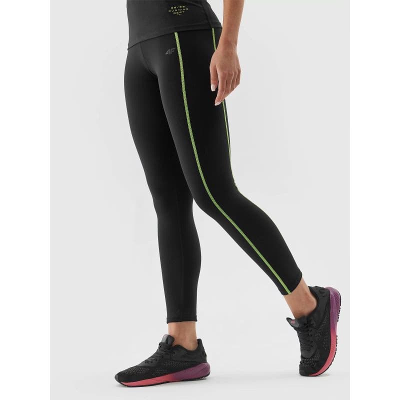 Dámske kompresné legíny 4F TIGHTS FNK-AW23TFTIF134-20S-DEEP BLACK 2