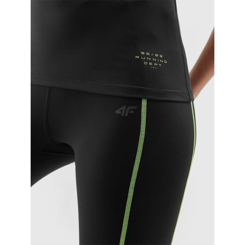 Dámske kompresné legíny 4F TIGHTS FNK-AW23TFTIF134-20S-DEEP BLACK 5