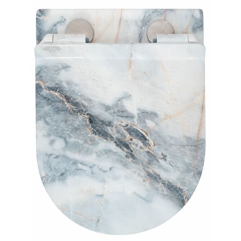 REA - Závesná WC misa vrátane sedátka Granit Shiny REA-C8002 3