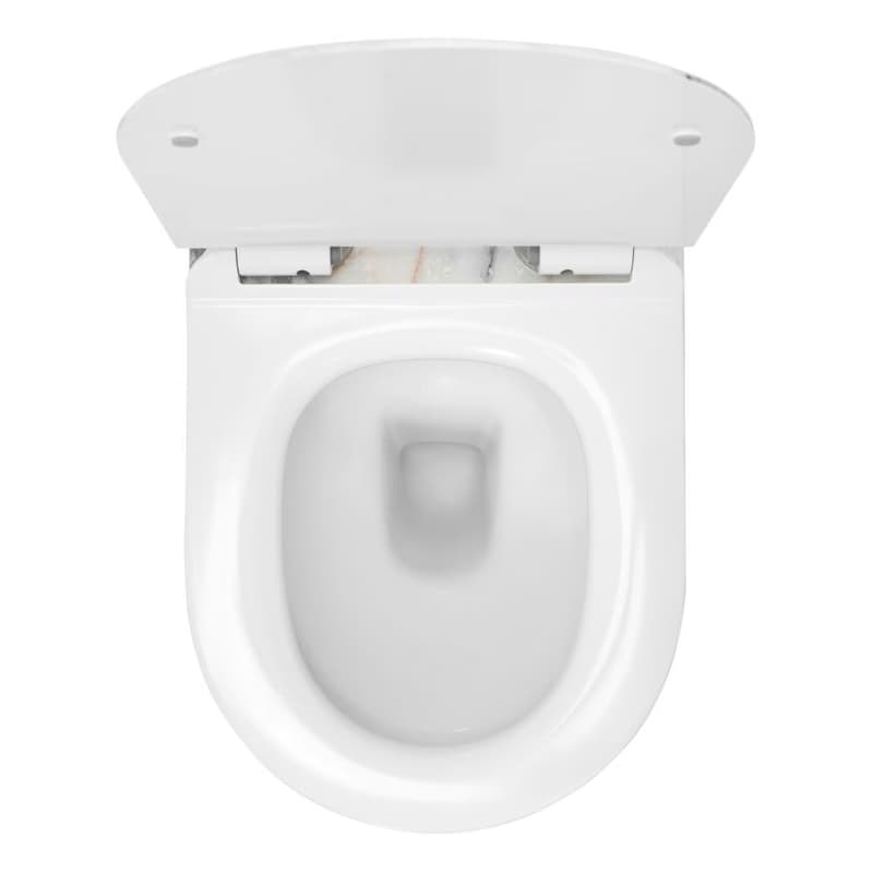 REA - Závesná WC misa vrátane sedátka Granit Shiny REA-C8002 6
