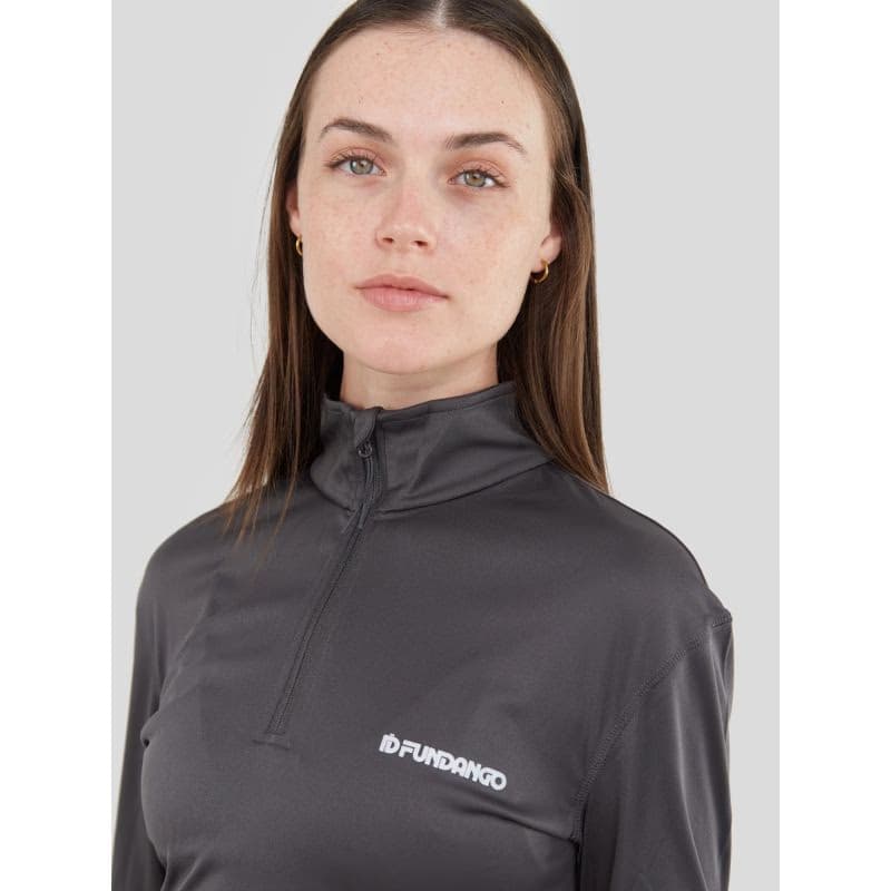 Dámske termo tričko s dlhým rukávom FUNDANGO Yade Thermo Baselayer Top-890-black 4