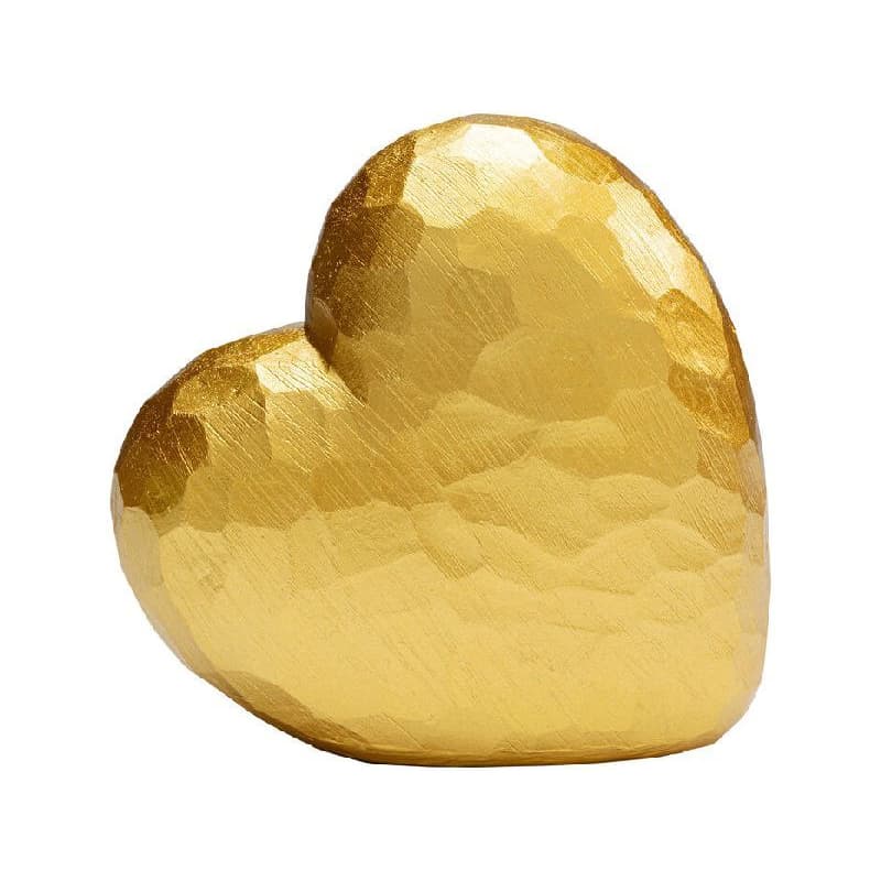 Heart dekorácia zlatá 1