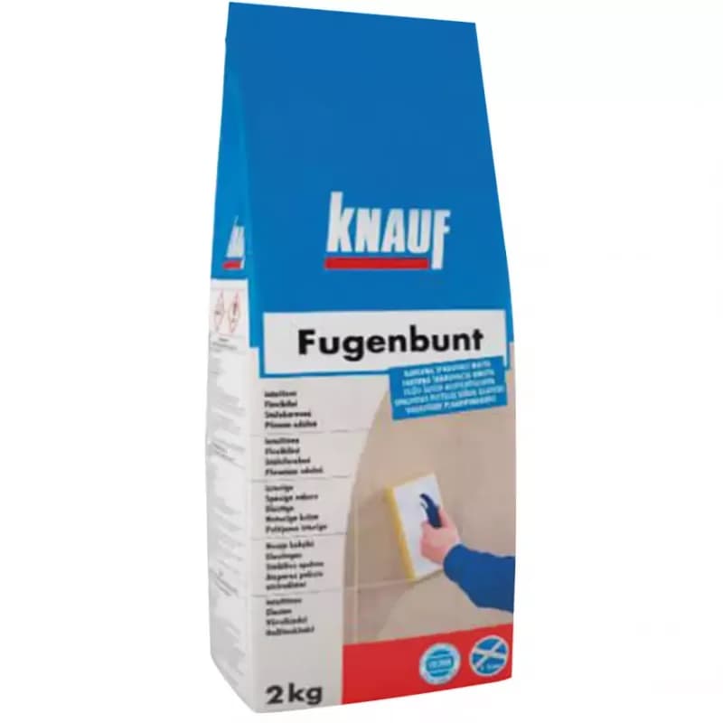 Knauf Škárovacia hmota Fugenbunt sivá 2kg 1