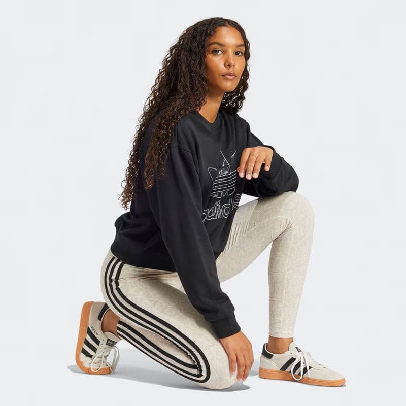 Dámska mikina ADIDAS ORIGINALS SNAKE CREW-BLACK 4