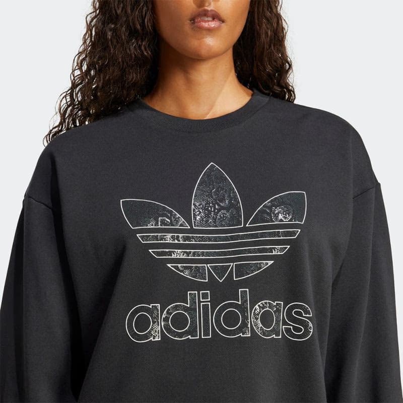 Dámska mikina ADIDAS ORIGINALS SNAKE CREW-BLACK 5