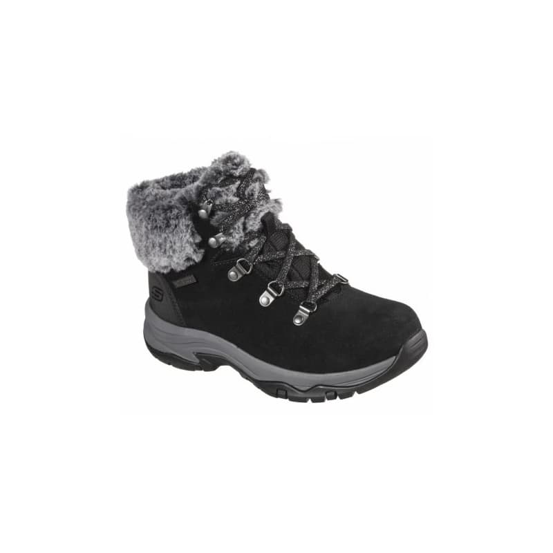 Dámske členkové zimné topánky SKECHERS Trego Falls Finest black