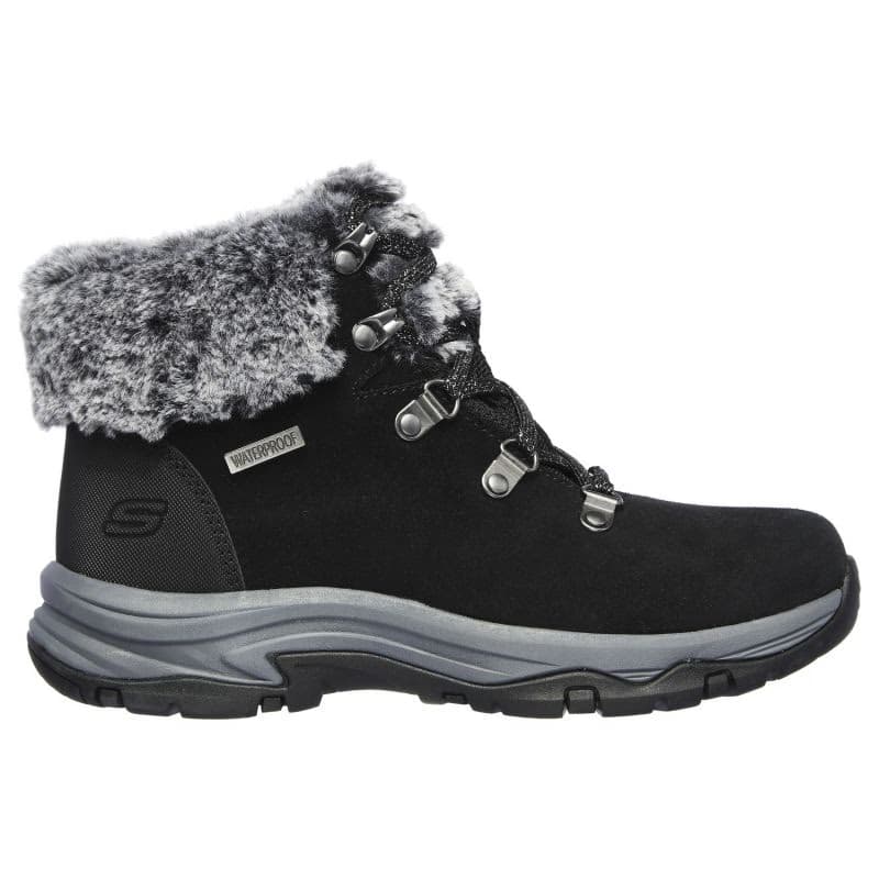 Dámske členkové zimné topánky SKECHERS Trego Falls Finest black 3