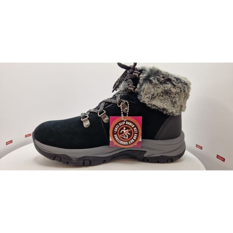 Dámske členkové zimné topánky SKECHERS Trego Falls Finest black 6