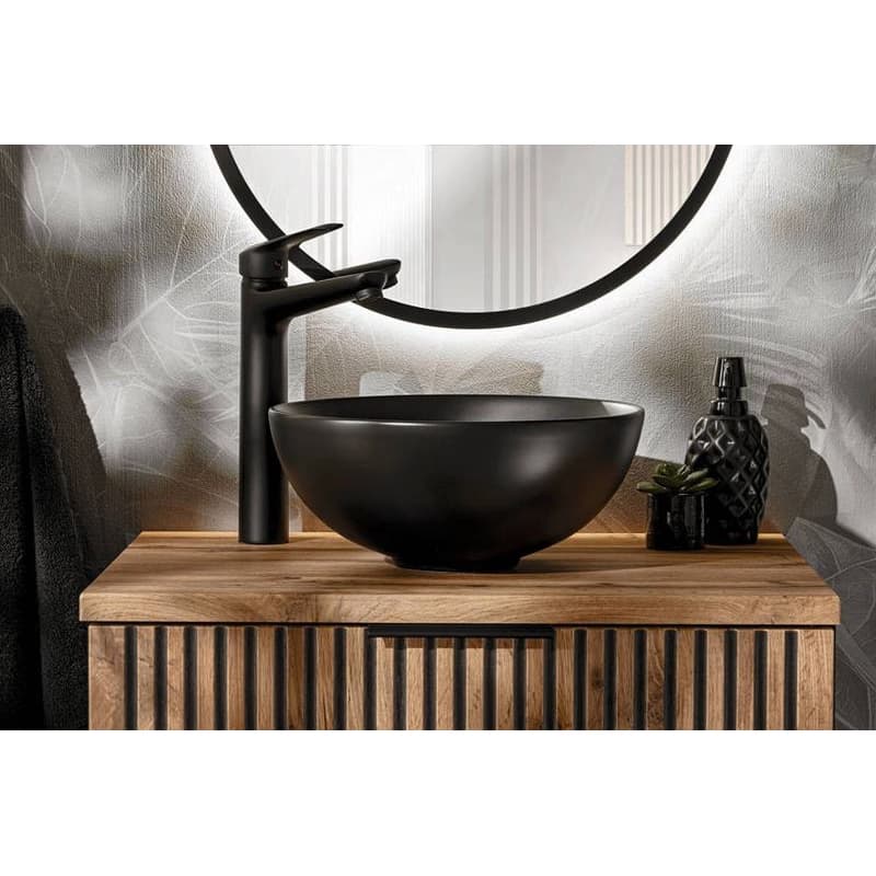ArtCom Keramické umývadlo DOMI MB | čierny mat 32 cm 6