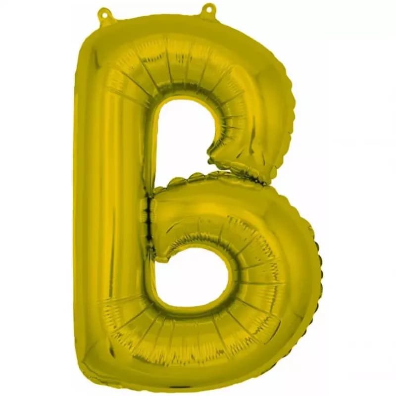 Fóliový balón písmeno B My Party 30cm 1