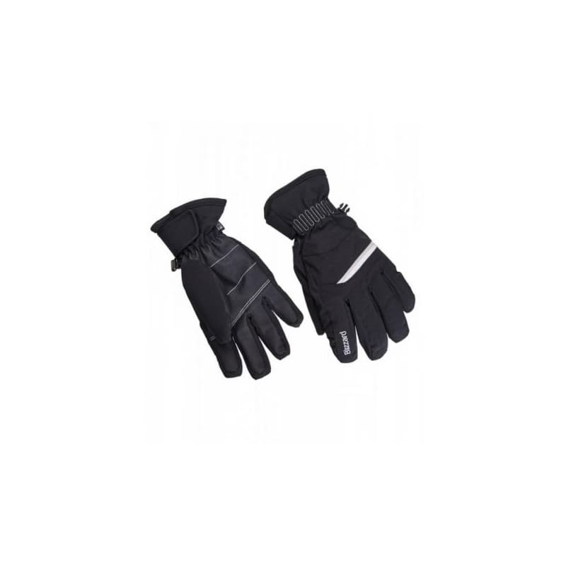 Dámske lyžiarske rukavice BLIZZARD Viva Plose ski gloves, black white silver 1