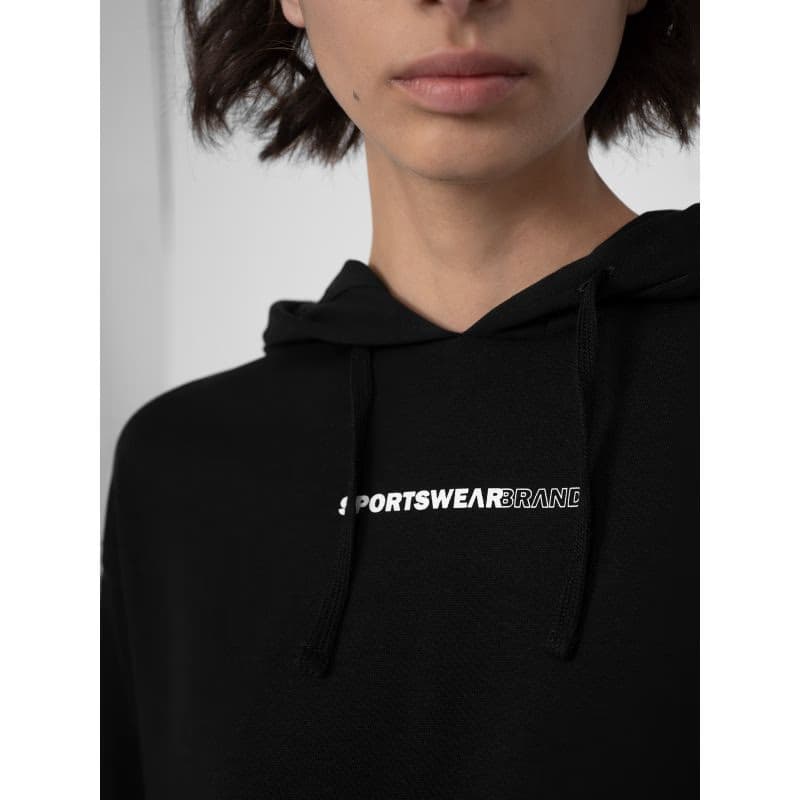 Dámska mikina s kapucňou 4F SWEATSHIRT F249-20S-DEEP BLACK 2