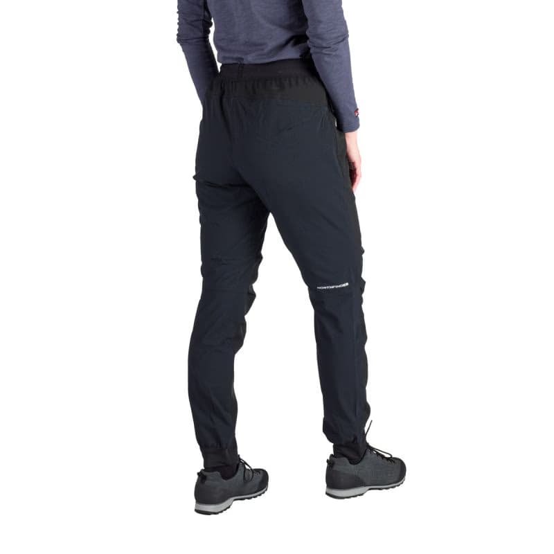 Dámske turistické zateplené nohavice NORTHFINDER RACHELLE-270blackblack 3