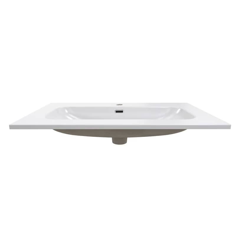 ArtCom Keramické umývadlo FLY 80 | E-8073-80 | biely lesk 80 cm 2