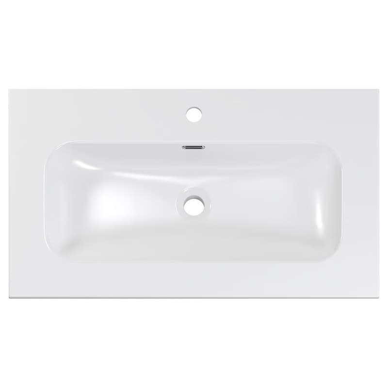 ArtCom Keramické umývadlo FLY 80 | E-8073-80 | biely lesk 80 cm 3
