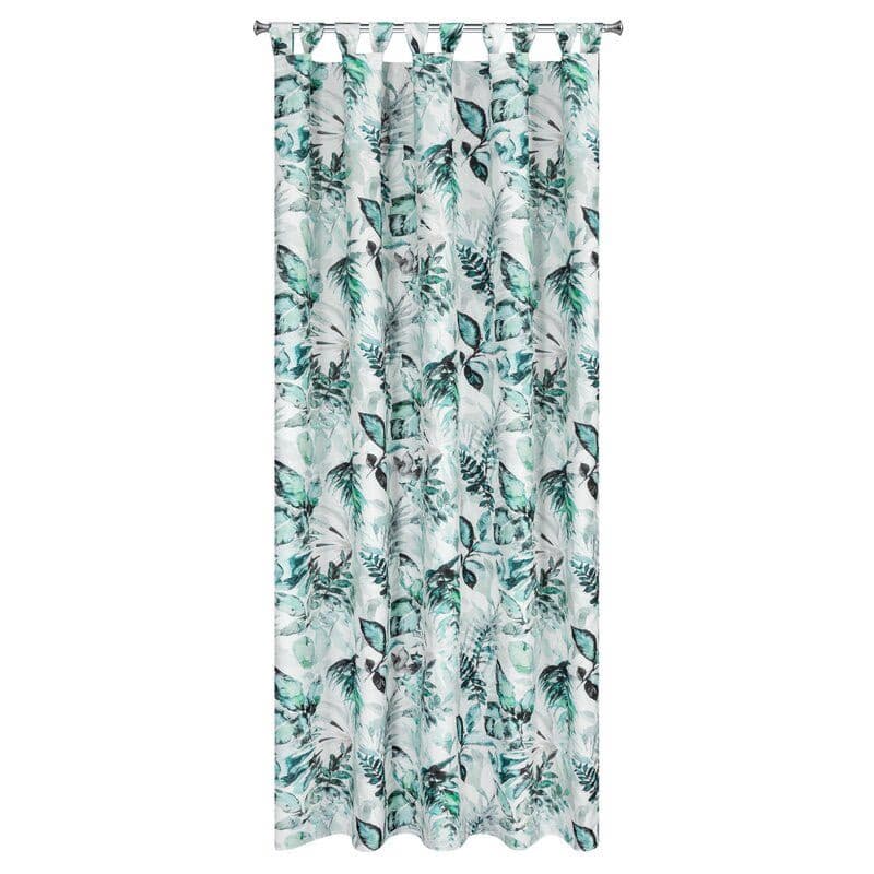 ArtFir Záves na terasu GARDEN 2 PU | biela/zelená 155 x 260 cm 3