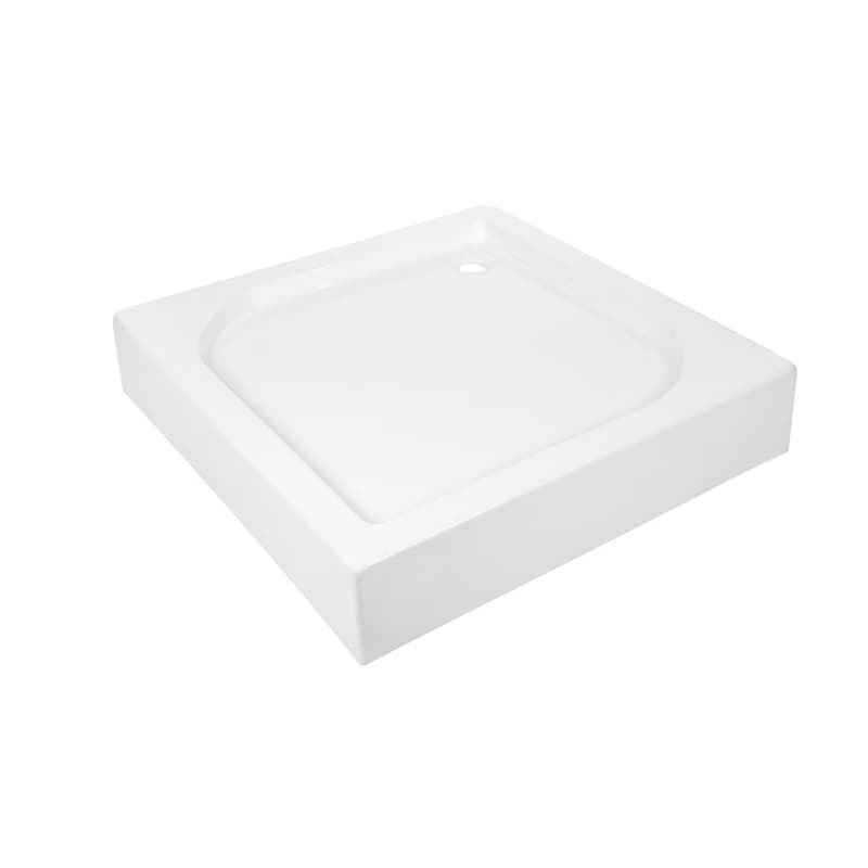 INVENA - Sprchová vanička štvorec 90 x 90, 16, bez sifónu AK-80-K93-P