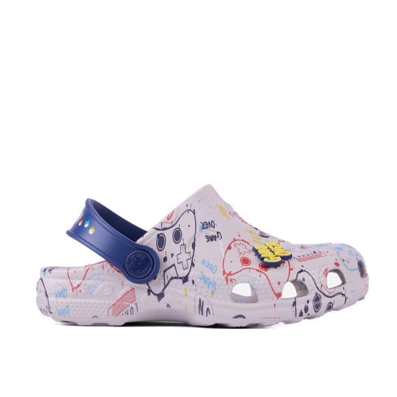 Detské kroksy (rekreačná obuv) COQUI Little Frog + Amulet stone navy 2