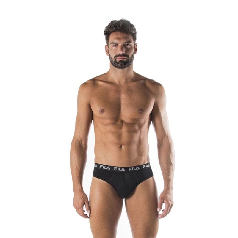 Pánske slipy FILA 2PACK-FU5003 2 MAN BRIEF 2-P 200 4