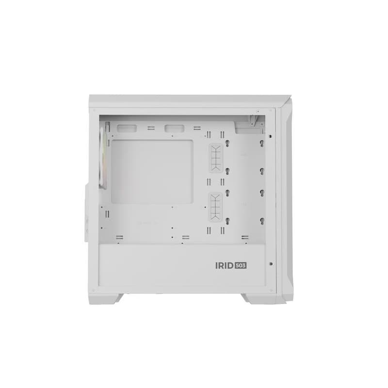 Počítačová skriňa Genesis IRID 503 ARGB LITE/Mini Tower/Transpar./Biela 3