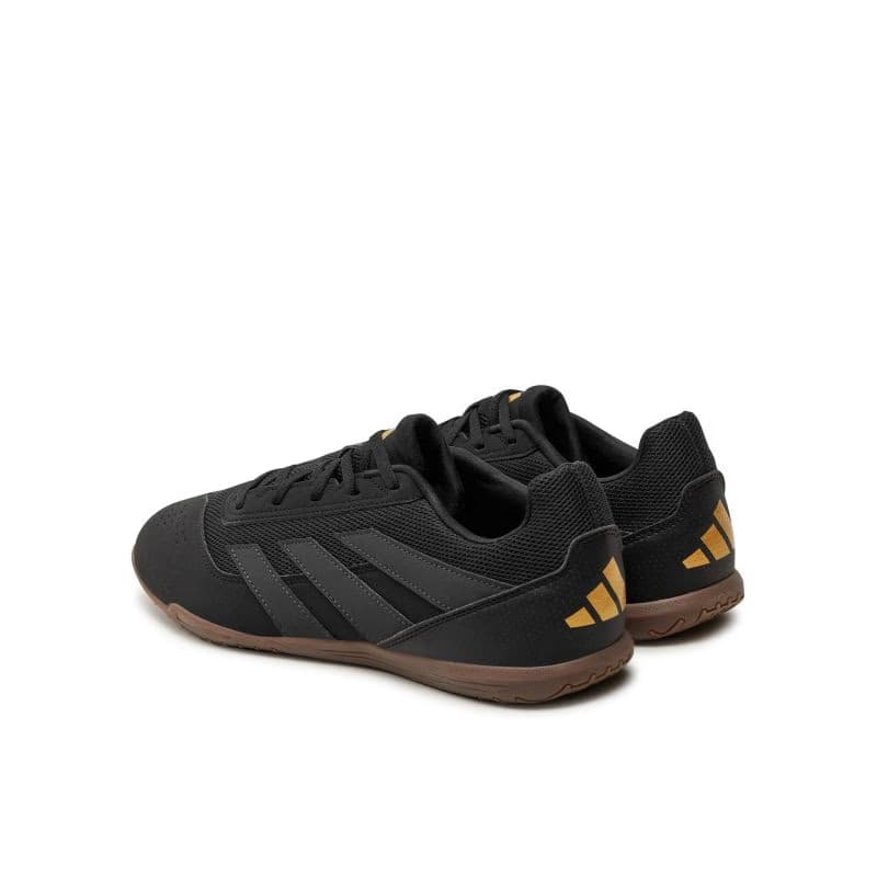 Pánske futbalové kopačky halové ADIDAS Predator M IC core black carbon gold met 4