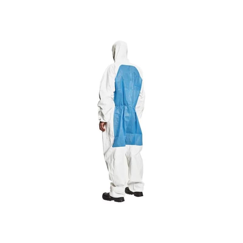 CHEMSAFE COOL overal biela/modrá 3XL 2