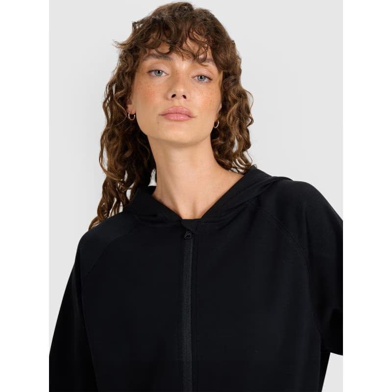 Dámska mikina so zipsom 4F SWEATSHIRT F1835-WAW25TSWSF1835-21S-BLACK 6