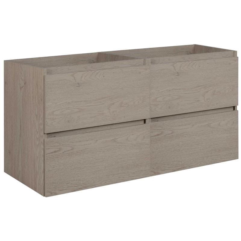 Elvisia Skrinka pod umývadlo s doskou SIMPLE Dark oak D120/1 | 120 cm 4