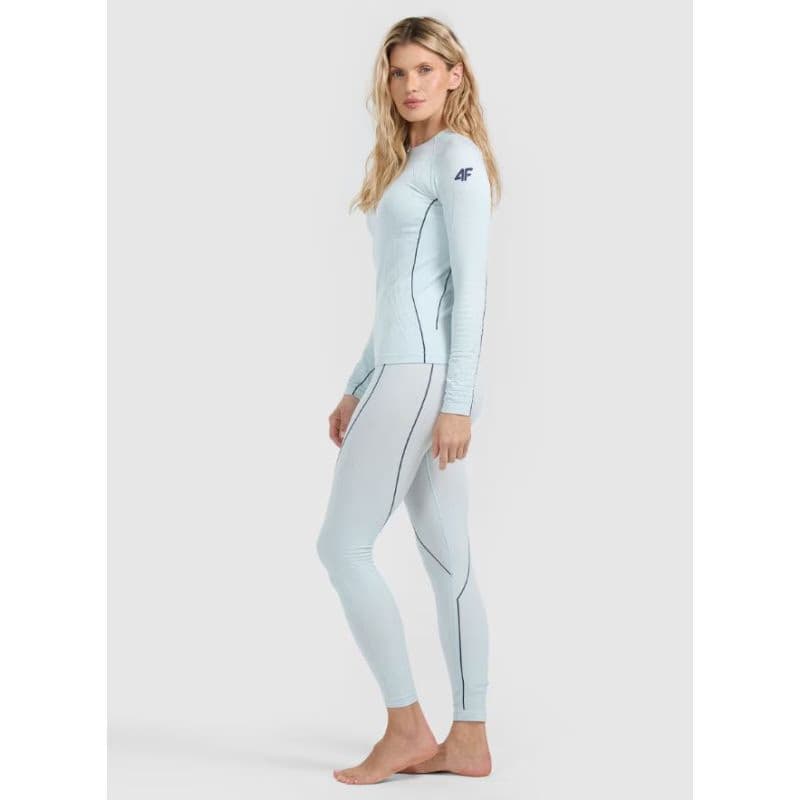 Dámske termo nohavice 4F SEAMLESS UNDERWEAR F204-WAW25USEAF204-34S-LIGHT BLUE 5