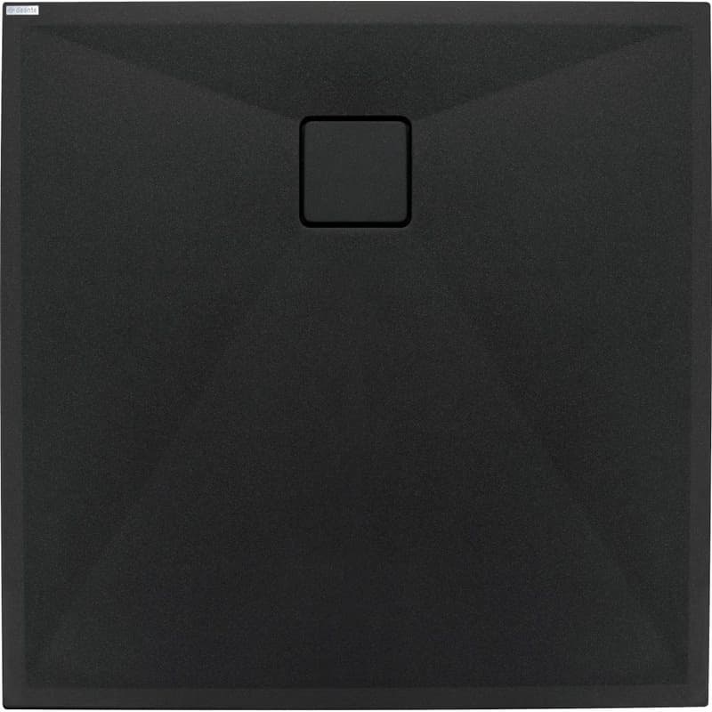 DEANTE - Correo nero Granitová sprchová vanička, štvorcová, 80x80 cm KQR_N42B 2
