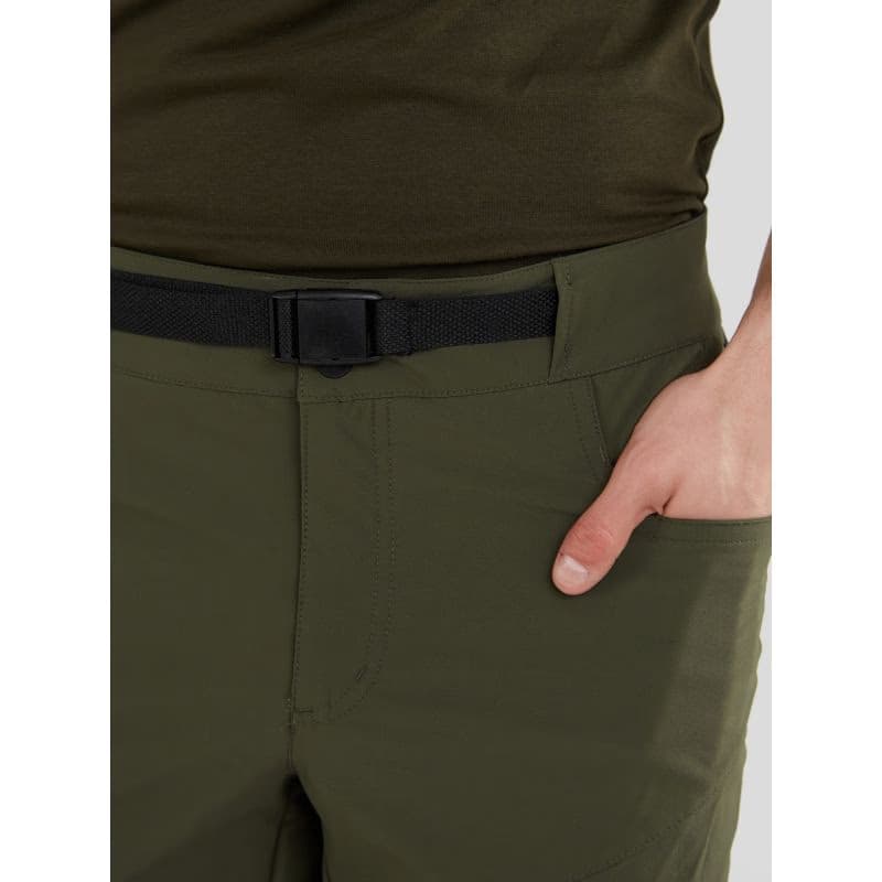 Pánske turistické kraťasy FUNDANGO Roger Trekking Short-590-oliv 4